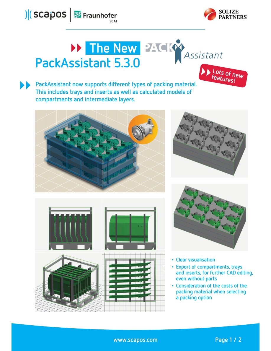 PackAssistant palletizing
