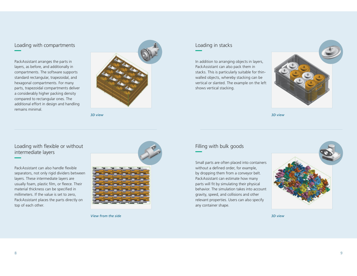 PackAssistant packaging arrangement